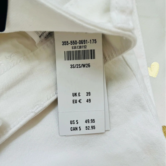 Hollister High Rise Super Skinny White Jeans Size 26s NWT - Picture 7 of 8